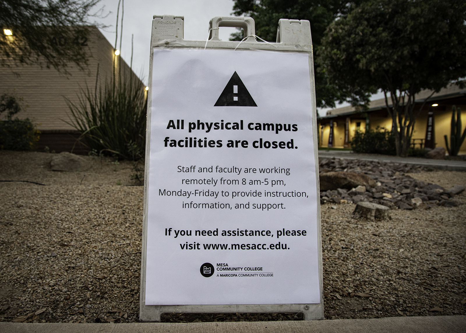 Maricopa District extends campus shutdown ahead of online conversion