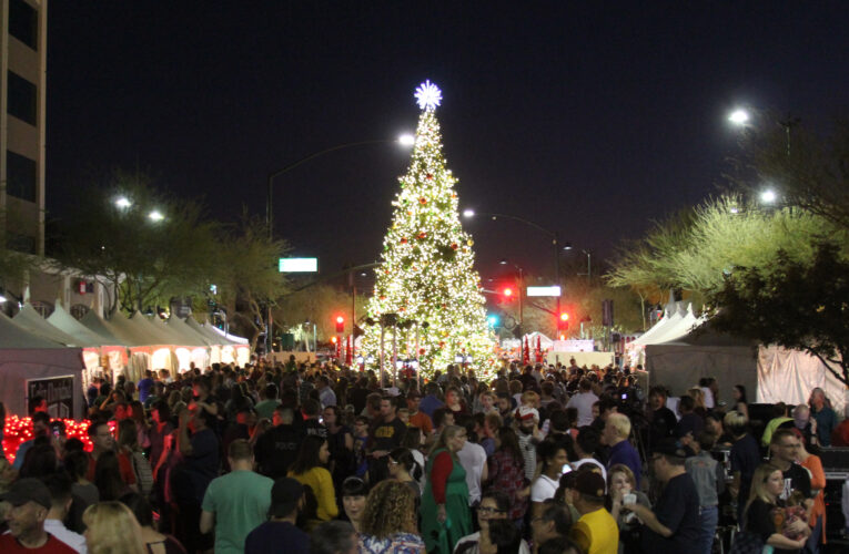 Winter festival brings holiday cheer to downtown Mesa