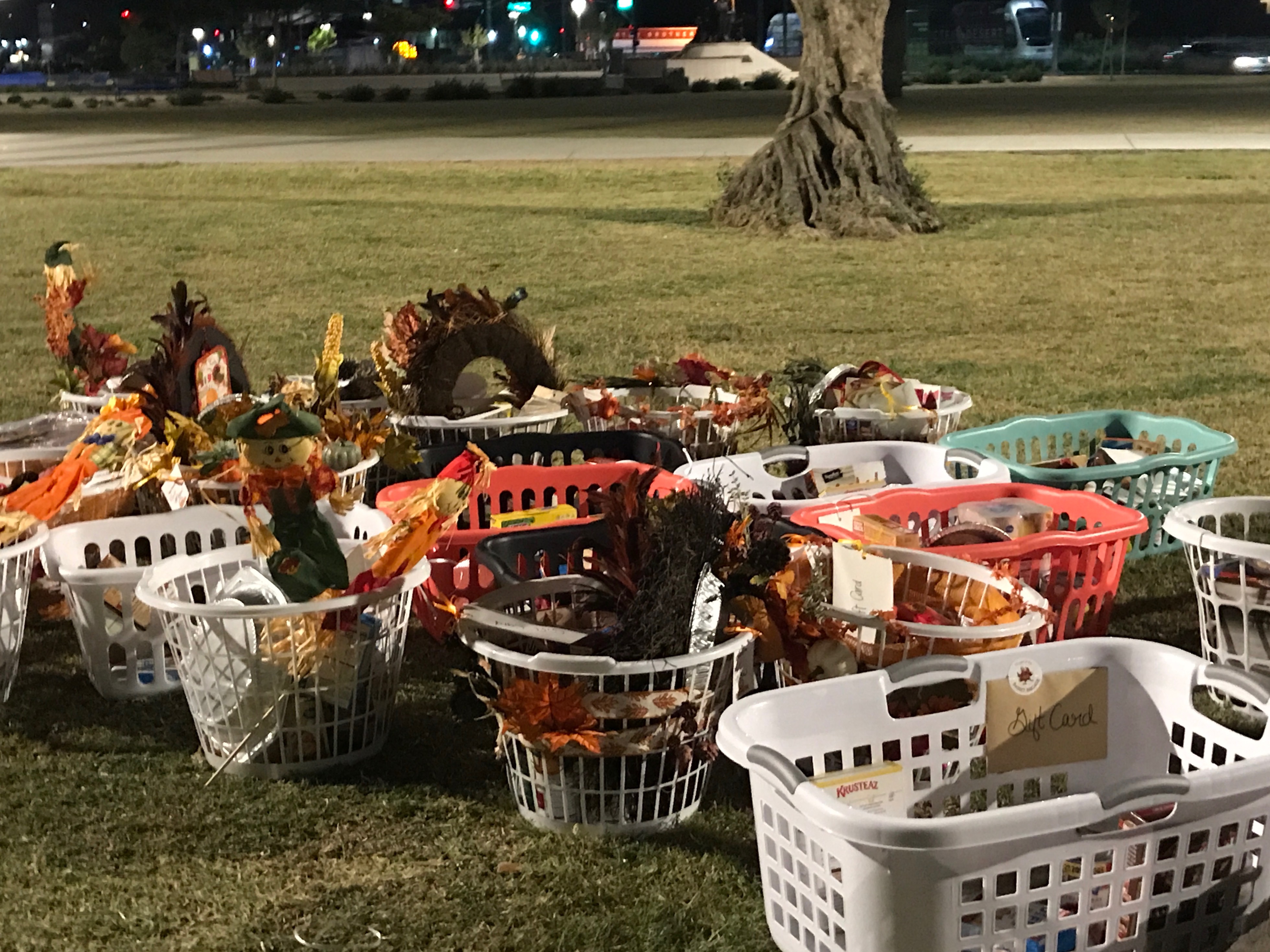 First-ever Thanksgiving Basket Brigade helps 350 Mesa families