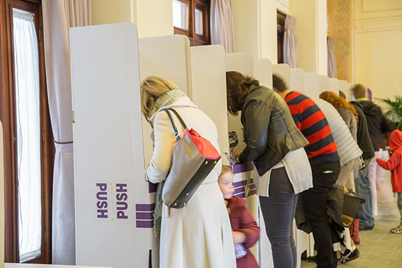 Student voting rate doubled in four years