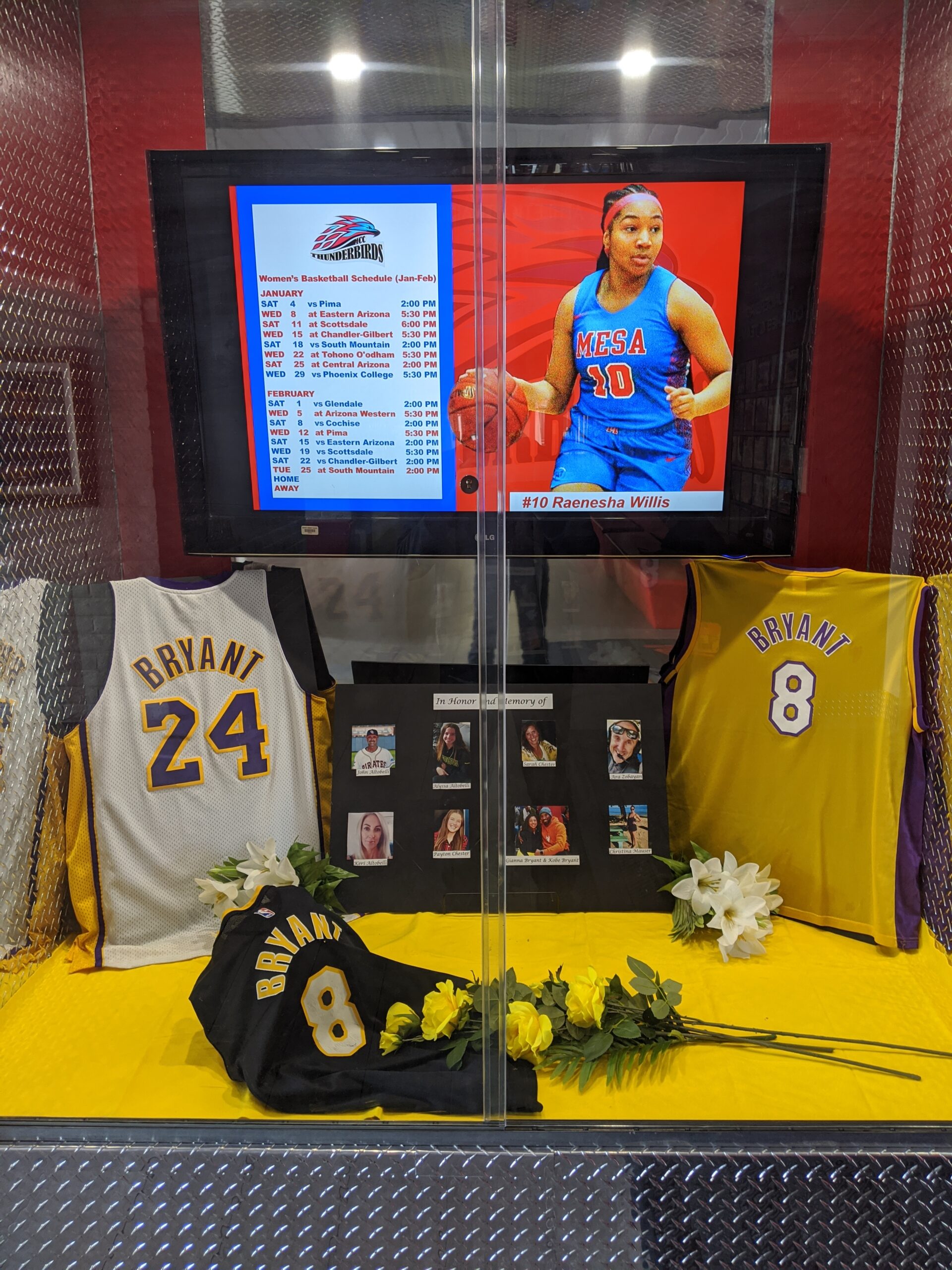 T-Bird Basketball players remember Kobe Bryant