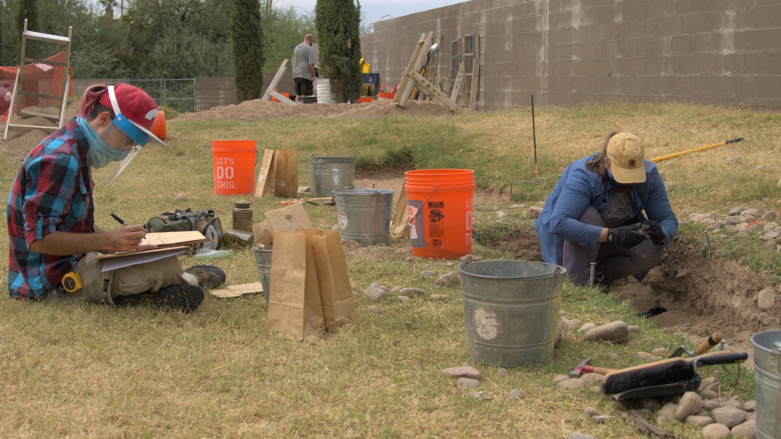 MCC archaeology students uncover Hohokam artifacts at Mesa Cemetery