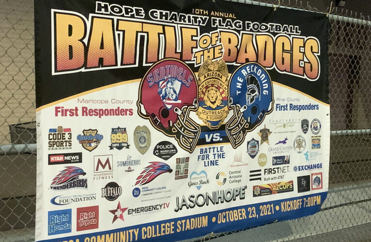 10th Annual Battle of Badges was a touchdown