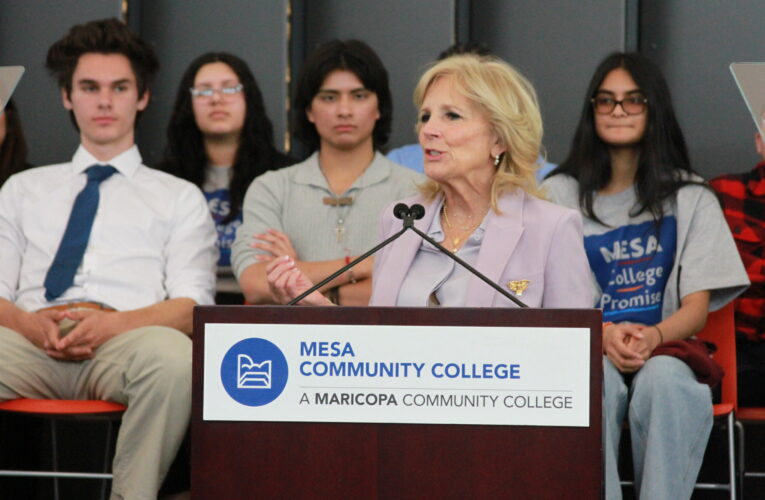 First Lady Jill Biden visits Mesa Community College
