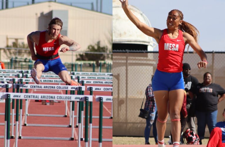 Mesa Community College track and field prepares for the NJCAA National Indoor meet