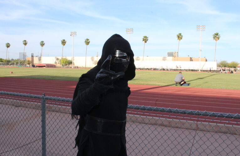 A galaxy far far away visits Mesa Community College for May the Fourth celebration