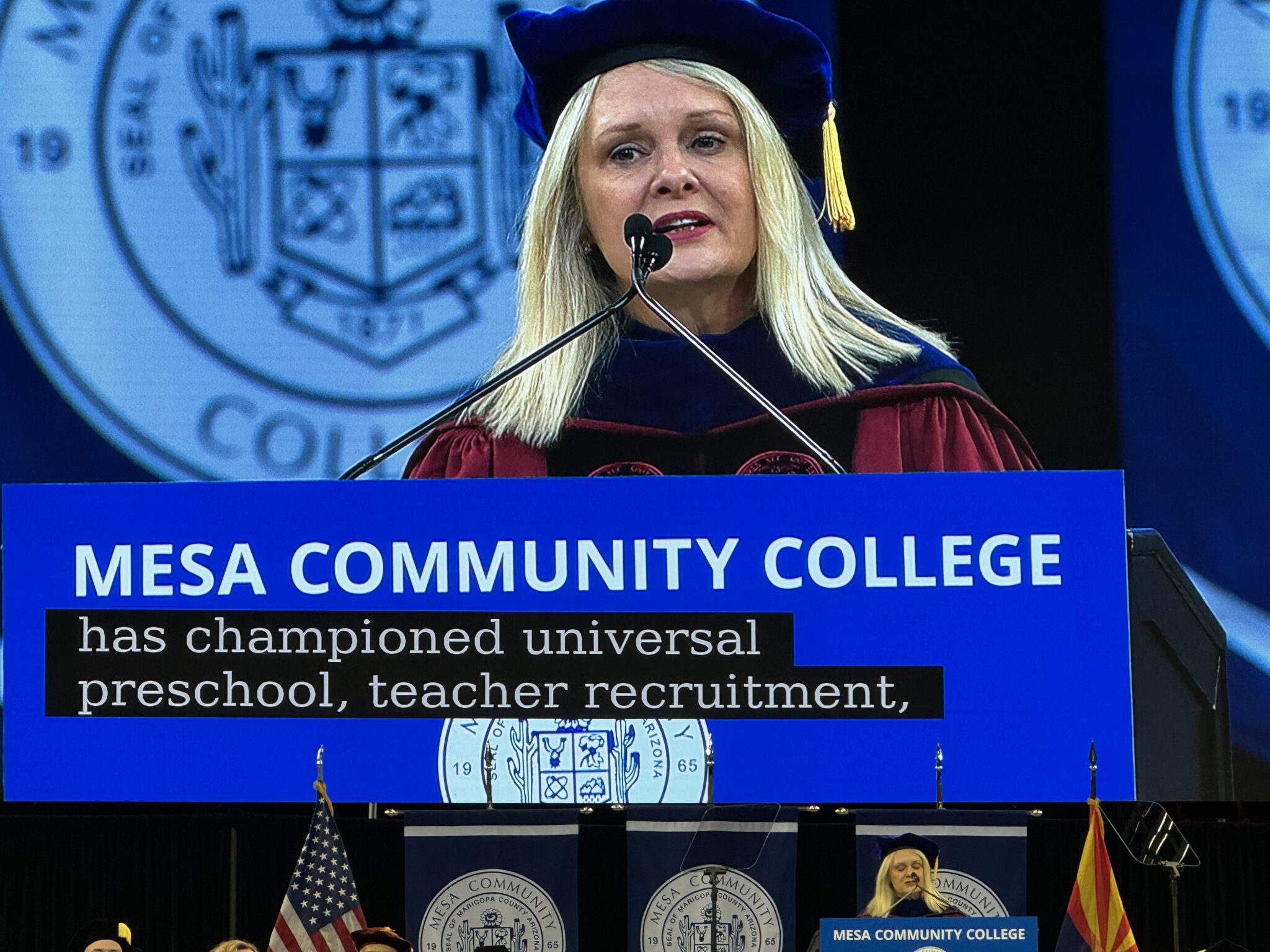 Mesa Community College hosts 2024 commencement and welcome First Lady ...
