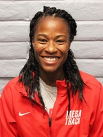 Former Mesa Community College track and field coach Shakeia Pinnick poses for a picture. (Photo provided by MCC Athletics)