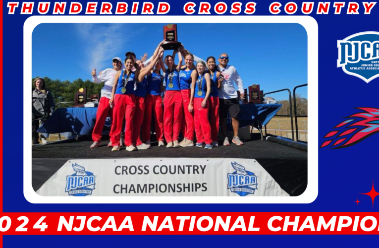 Women’s Cross Country etches their name in history as they capture the NJCAA National Championship