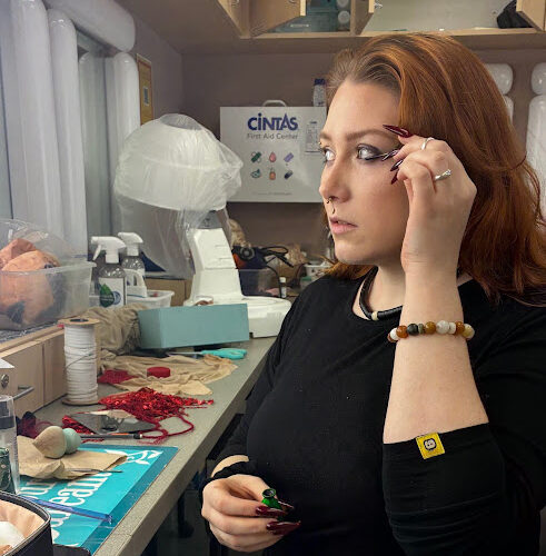 MCC student leads makeup design for Julius Caesar theatre production