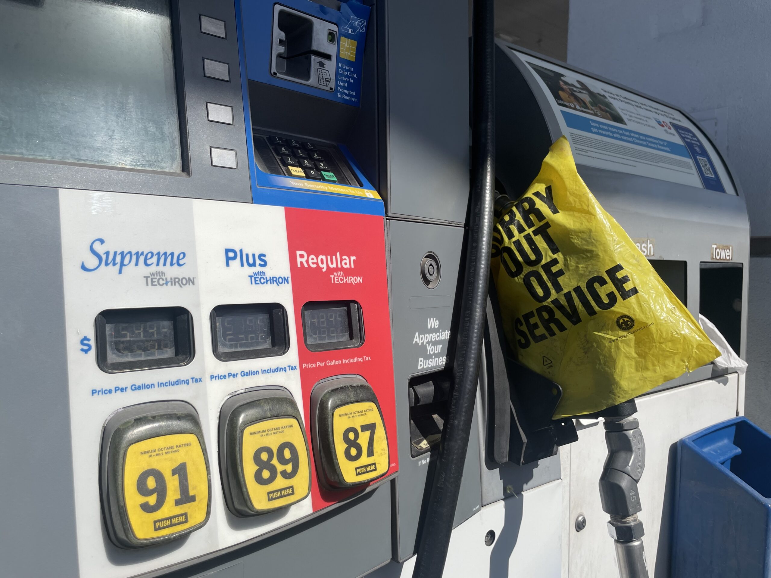 Concerns around fuel availability rise as Arizona has no independent fuel production capacity and relies upon neighboring states for gasoline. (Photo: Autumn Samsal/The Legend)