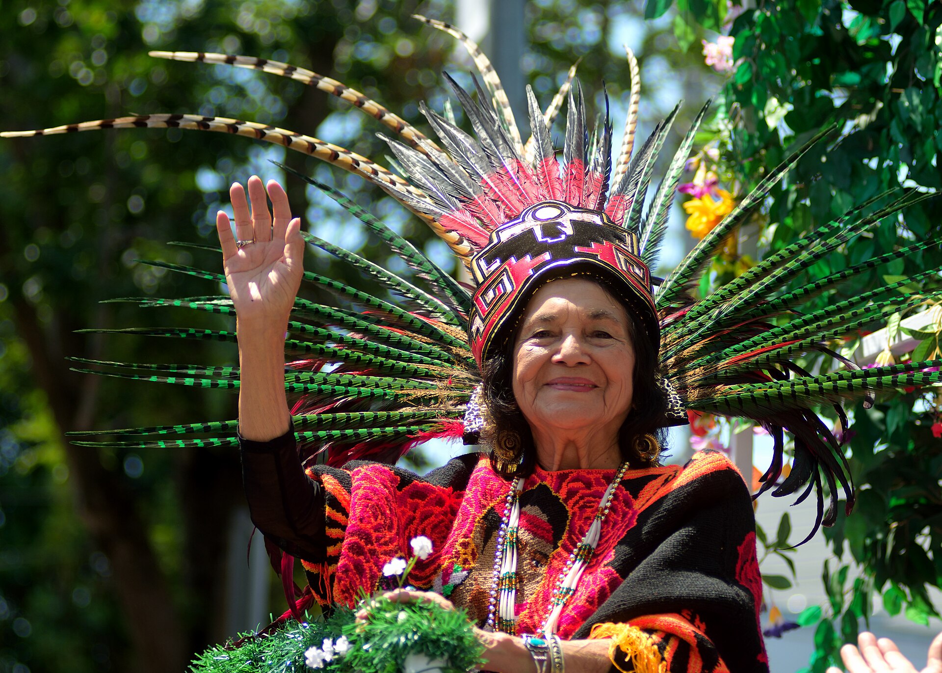 Dolores Huerta, cofounder of the United Farm Workers movement. (Photo: Tom Hilton/Wikimedia Commons)