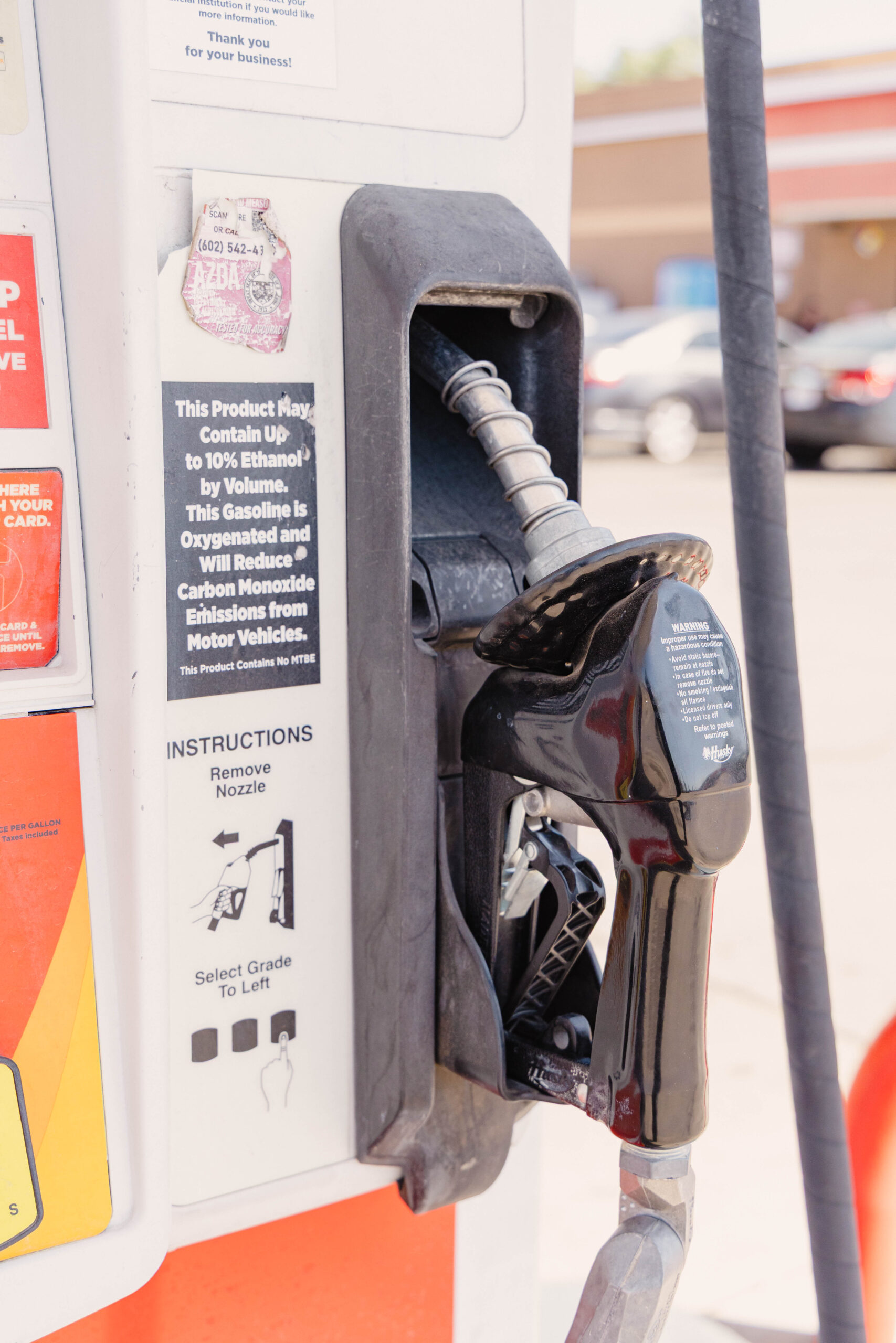 A gas pump at a Circle K station in Mesa, AZ. (Photo: Jak Holdcraft)